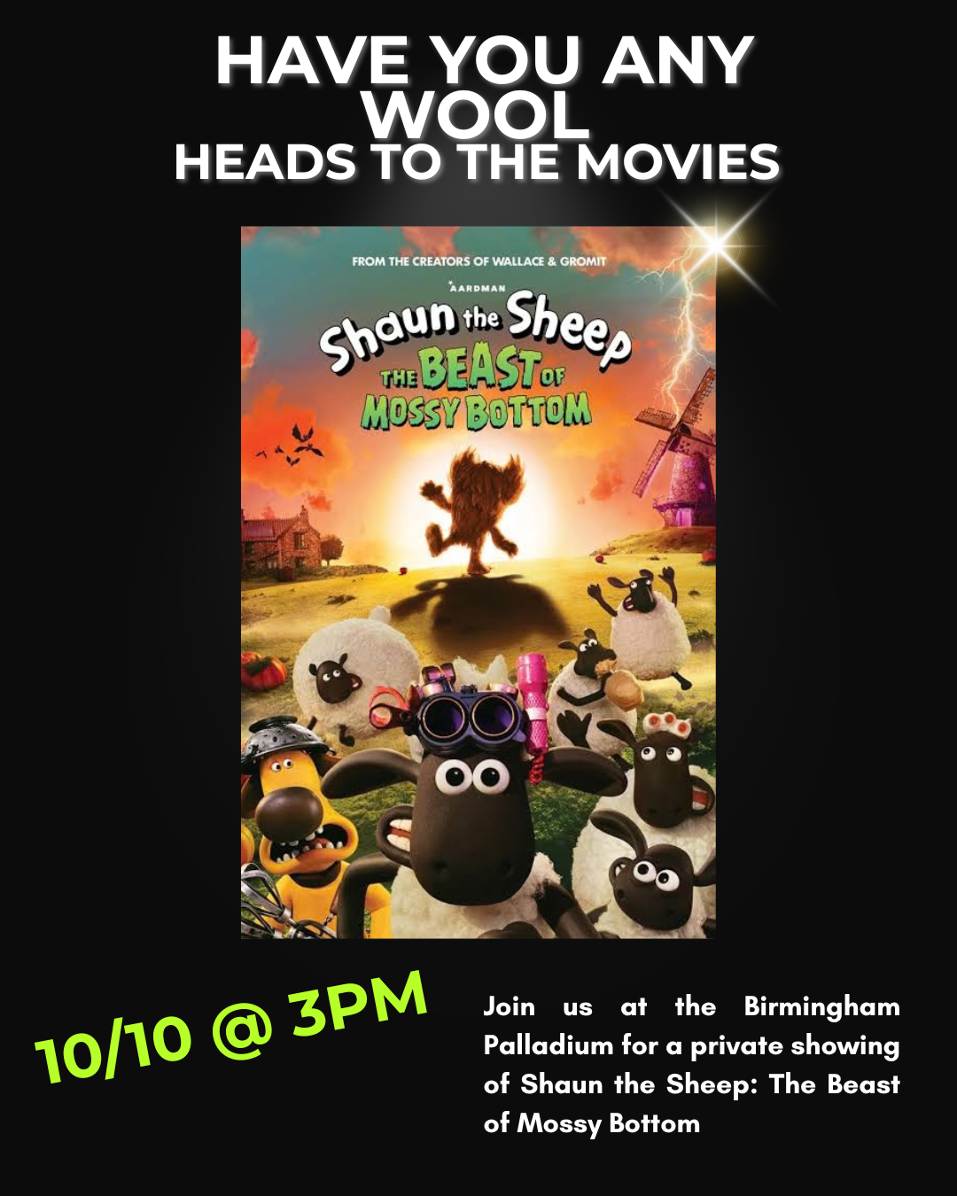 Shaun the Sheep Private Showing