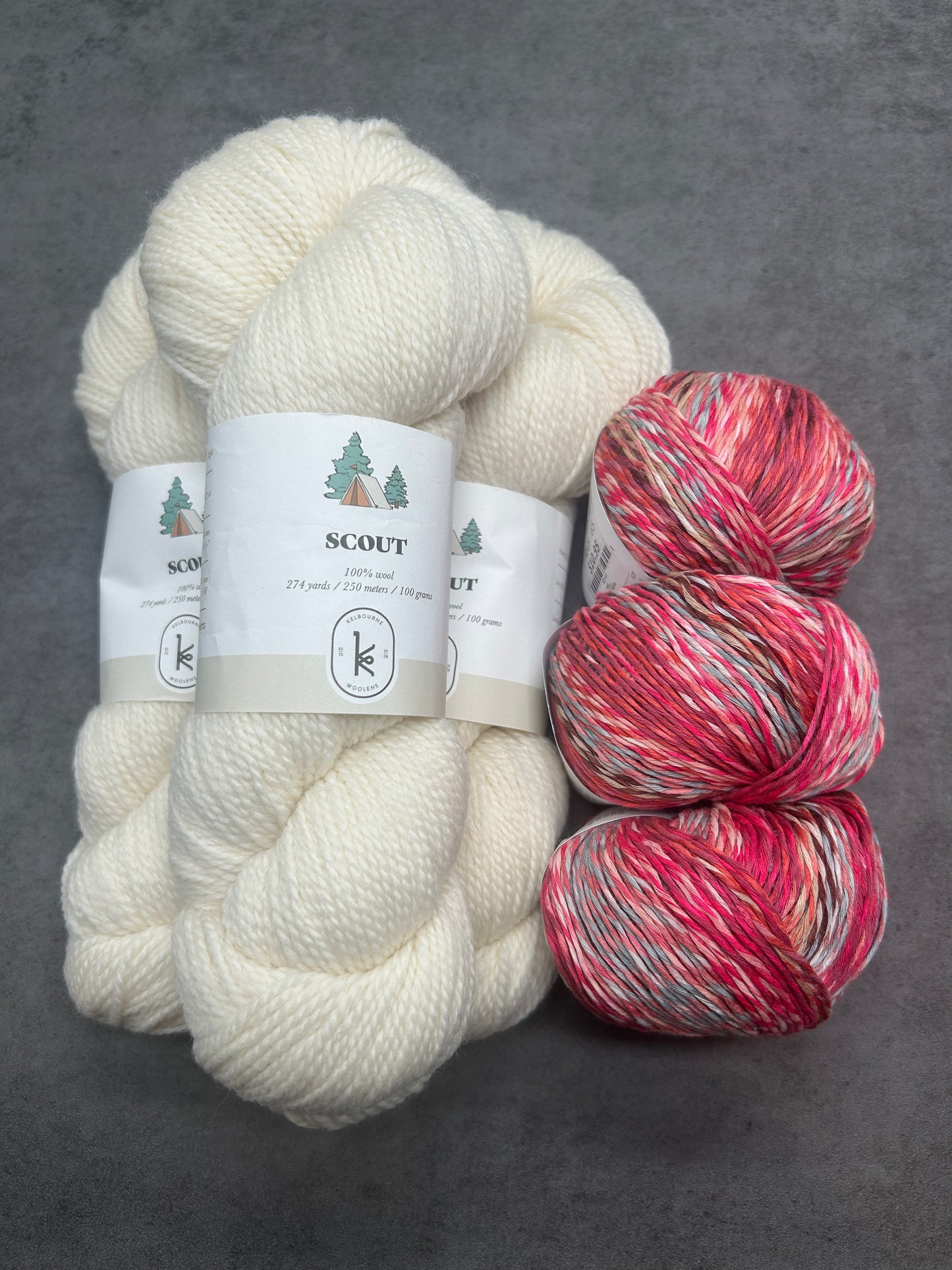 Wheat Stitch Shawl Kit