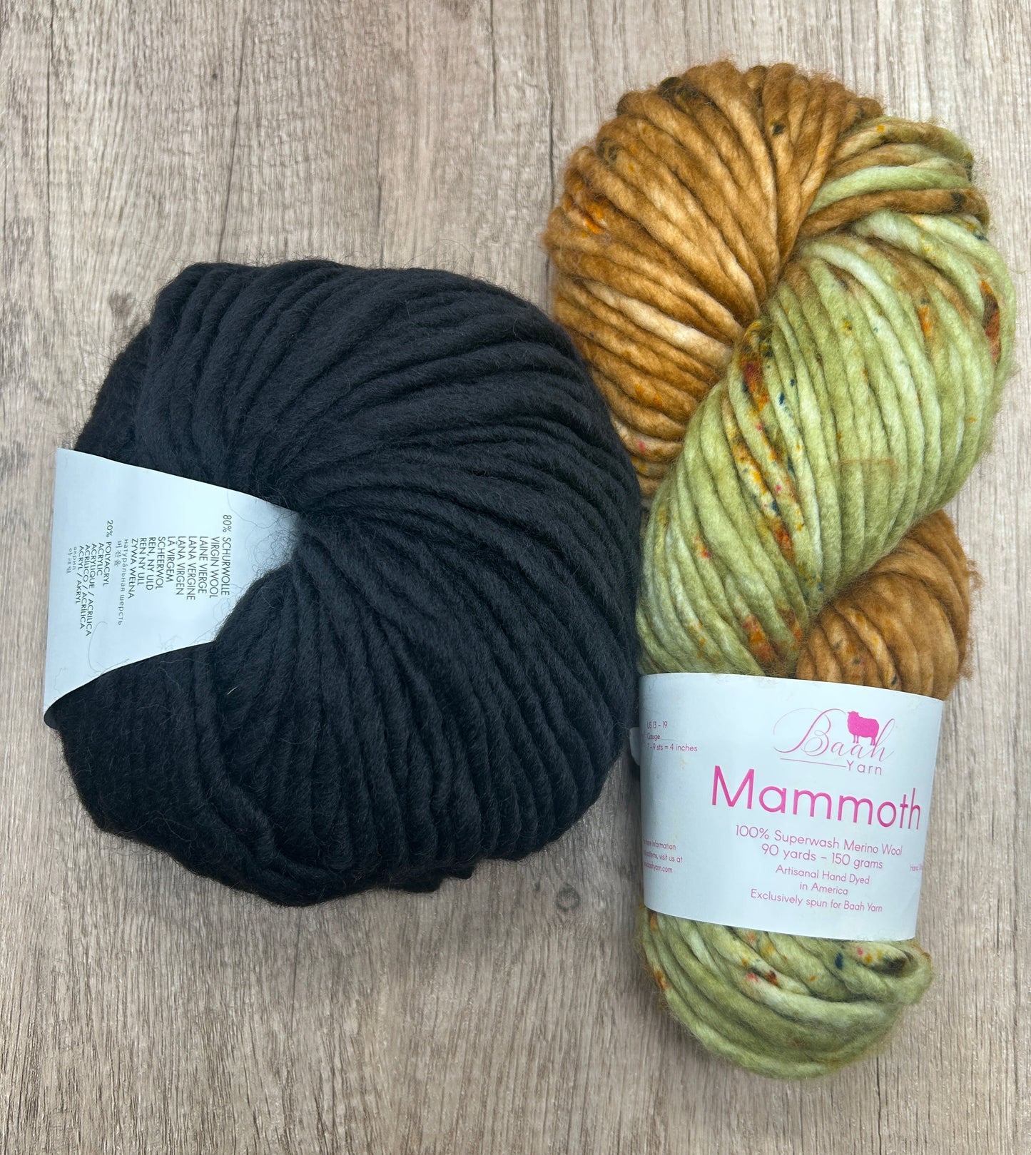 Double Spilt Color- Blocked Cowl