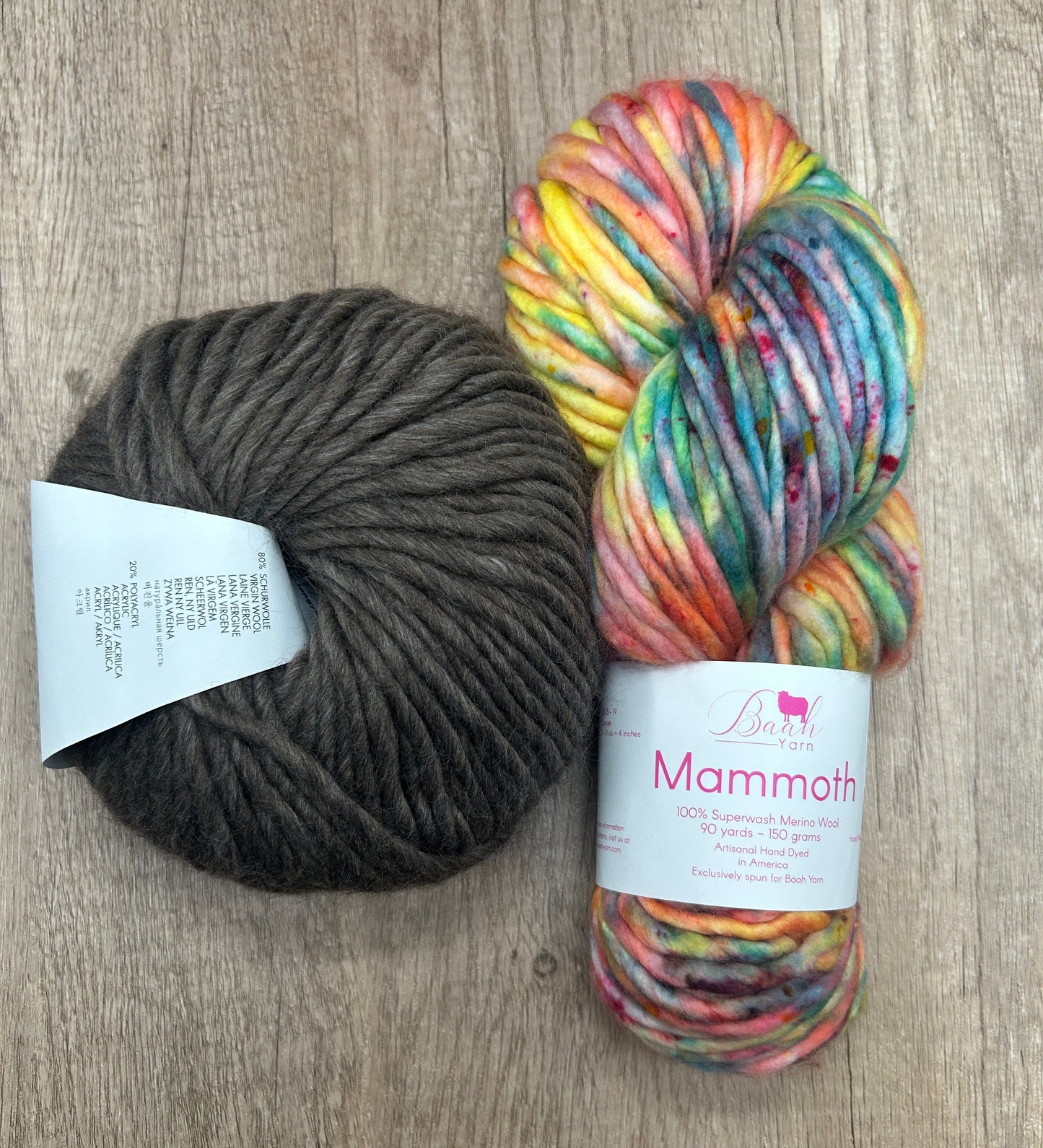 Double Spilt Color- Blocked Cowl