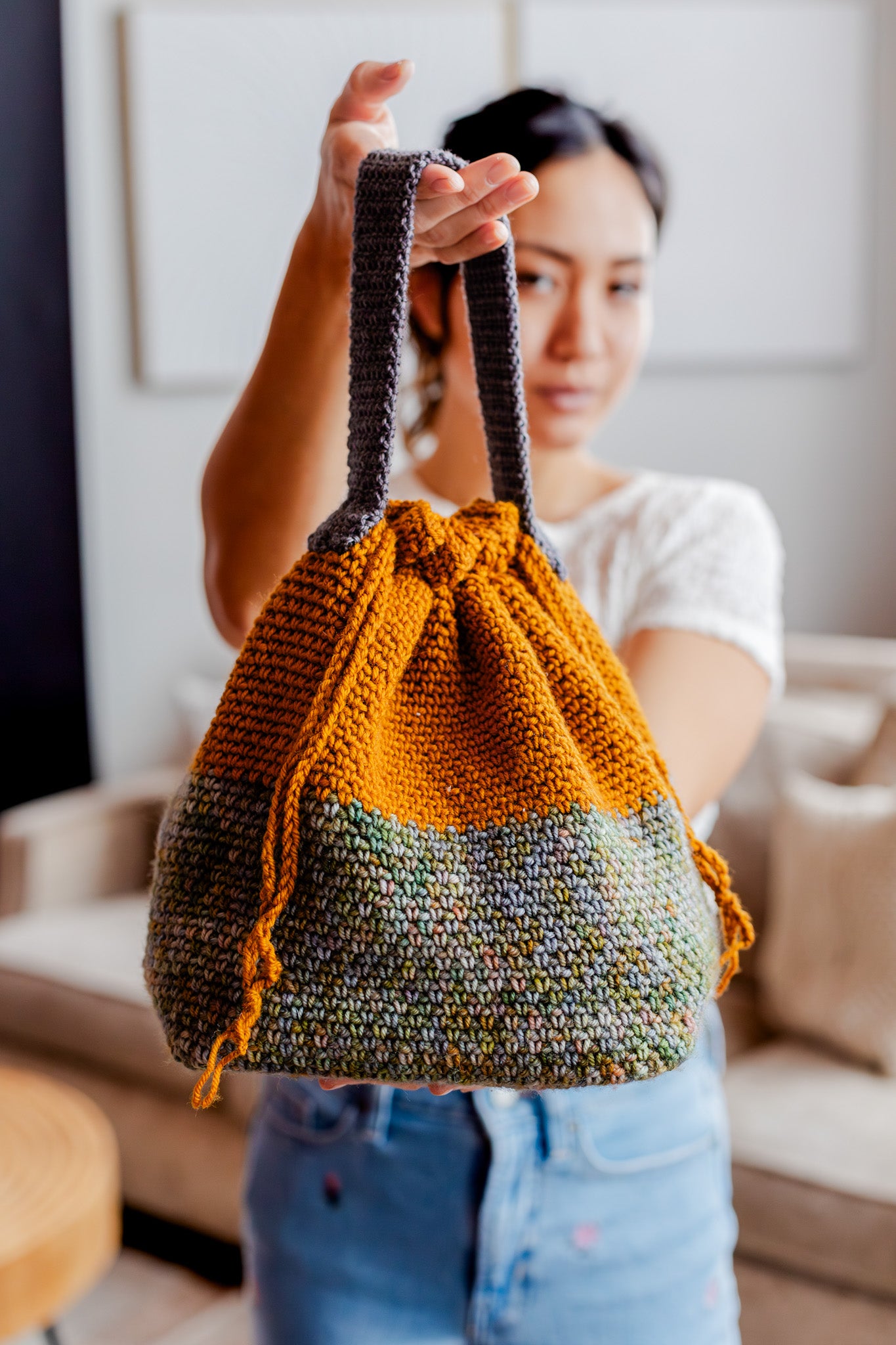 Square One Project Bag Kit by Toni Lipsey