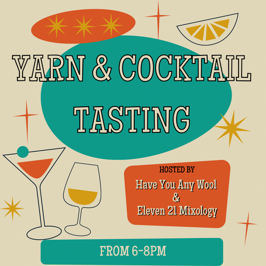 Yarn and Cocktail Tasting, Berroco Fall 2025