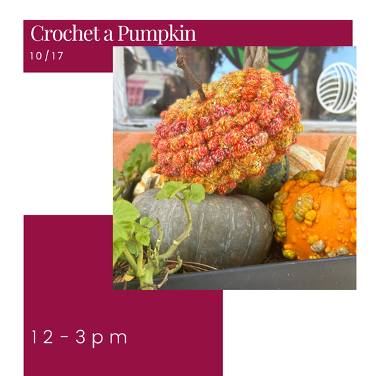 Learn to Crochet a Pumpking