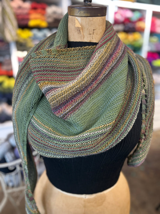 Zorzal Shawl Kit