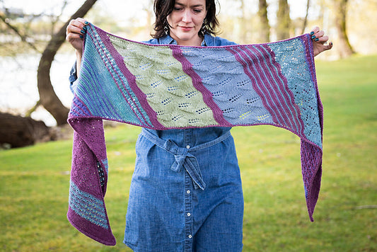 Hebe Sunset Shawl Kit