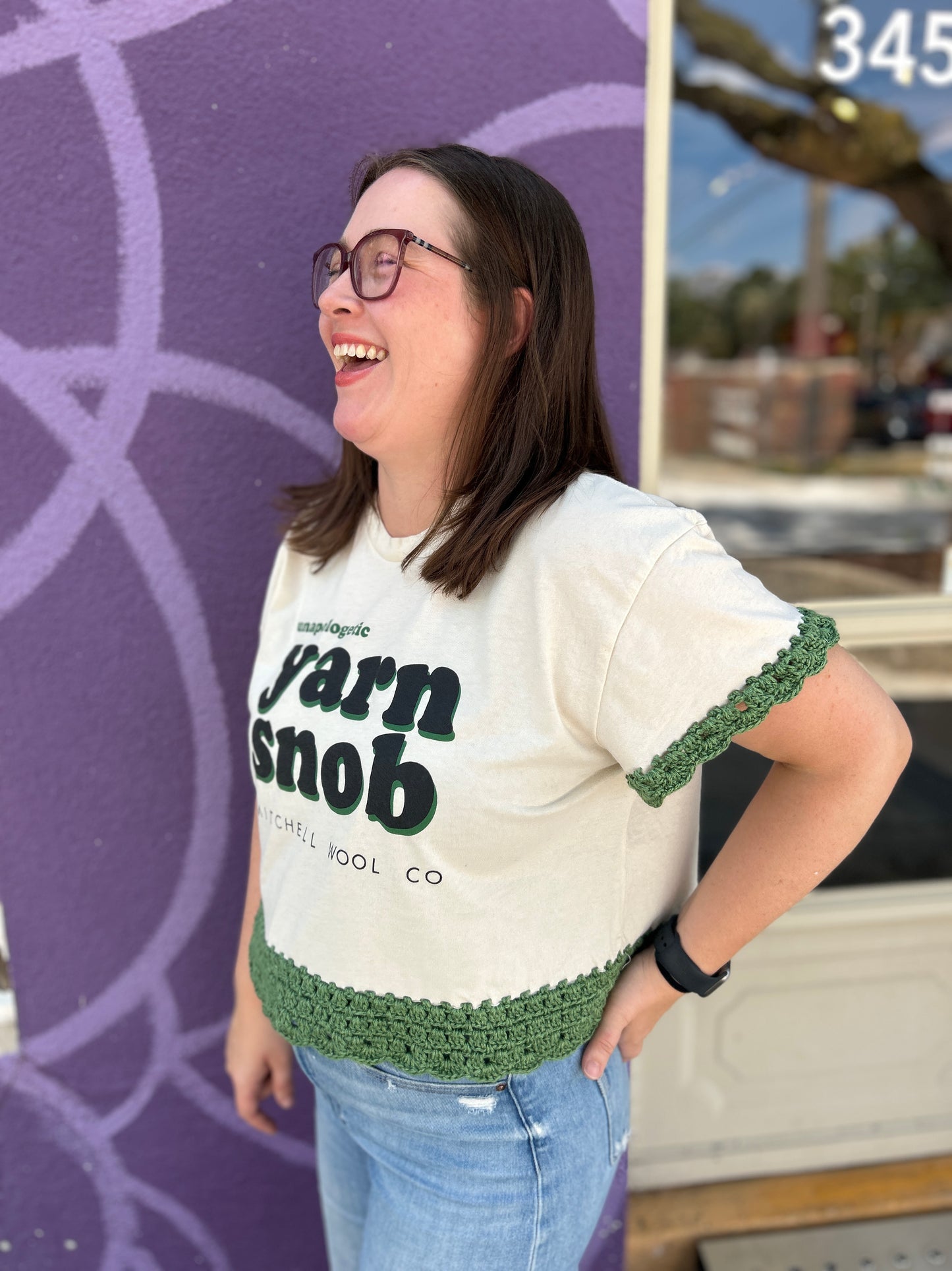 Crochet T-Shirt Edge Class 8/29