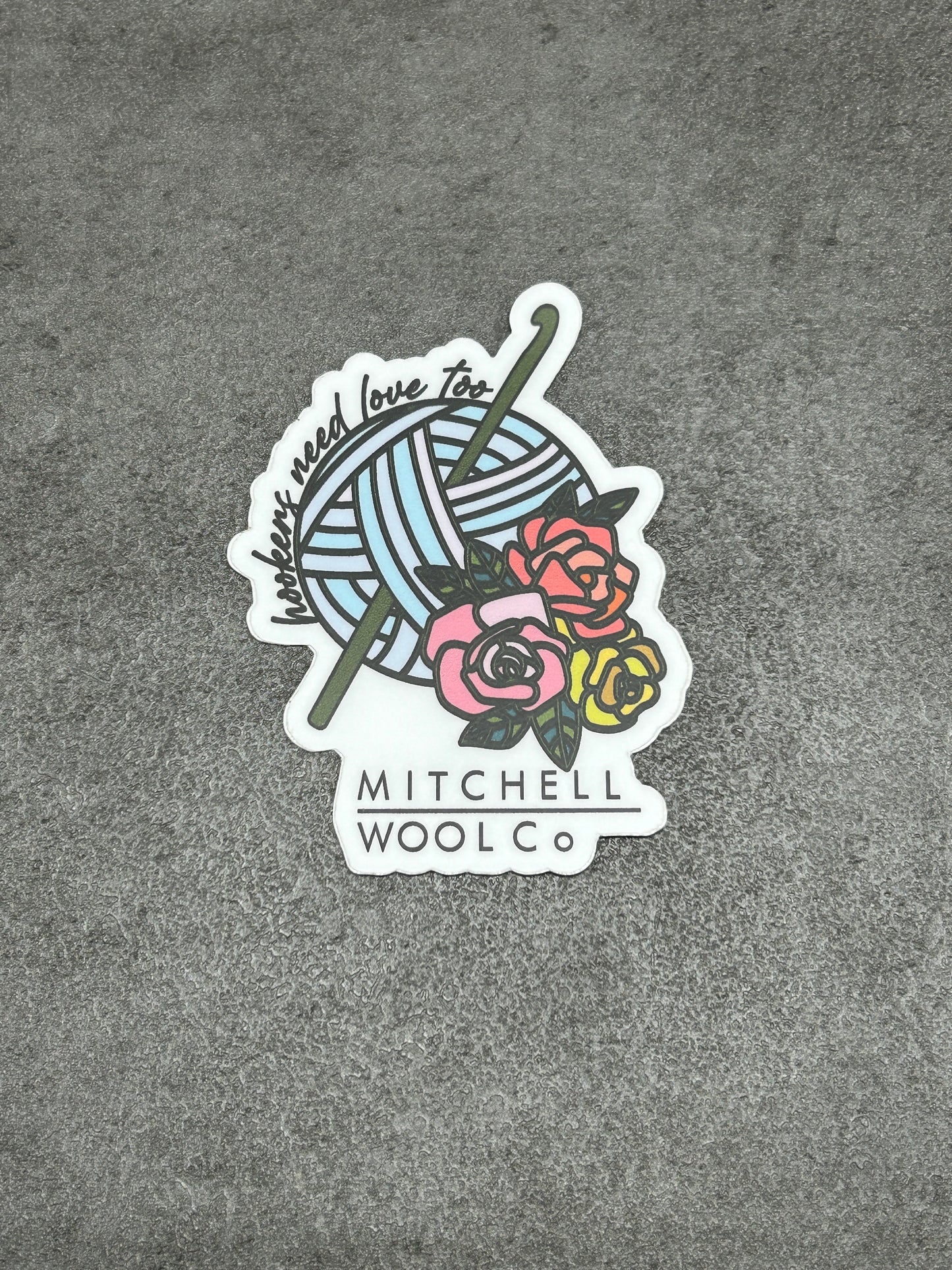 Mitchell Wool Stickers