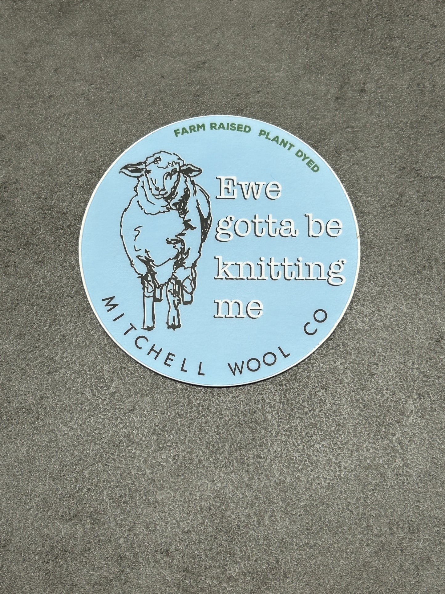 Mitchell Wool Stickers