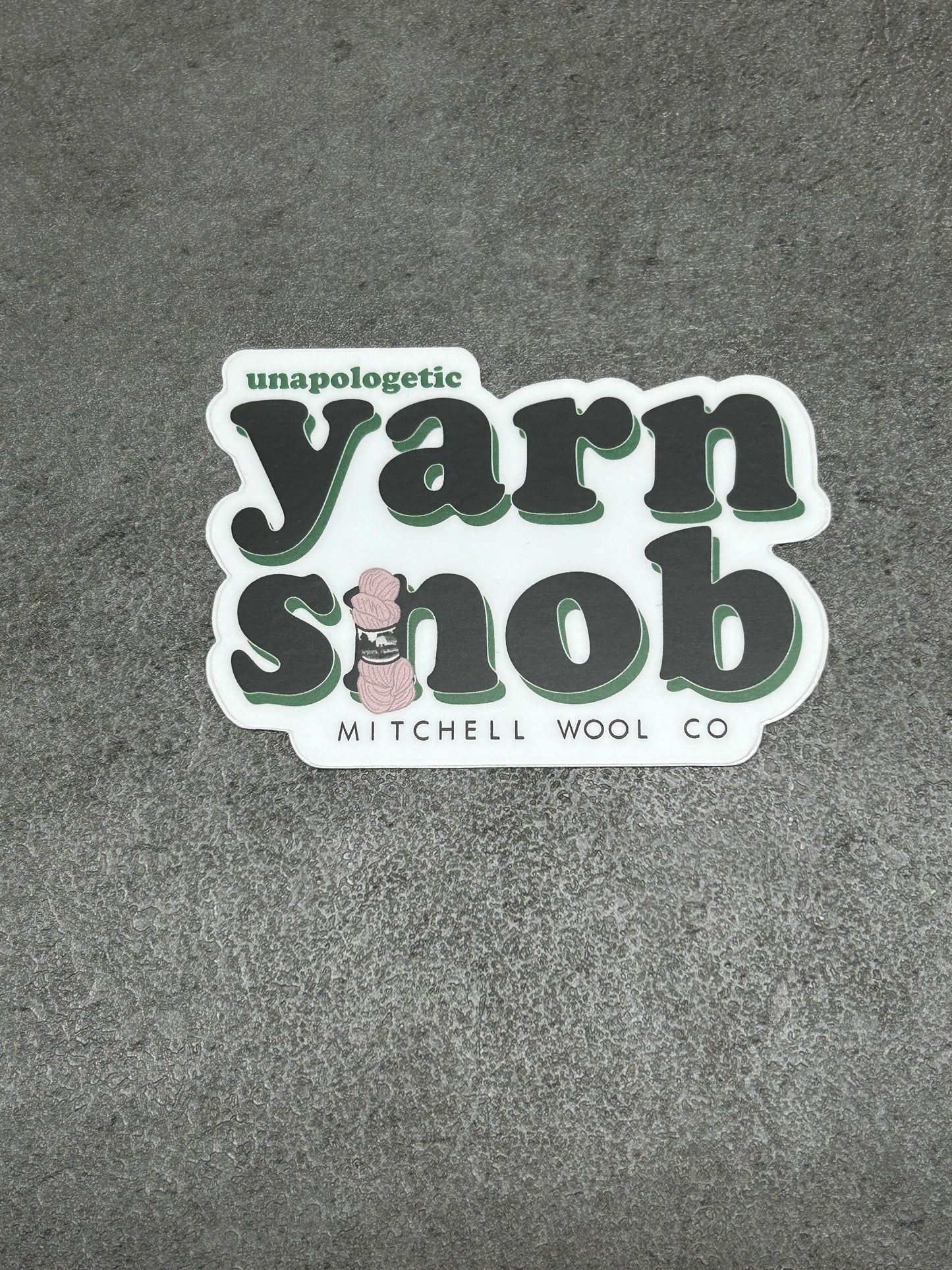 Mitchell Wool Stickers