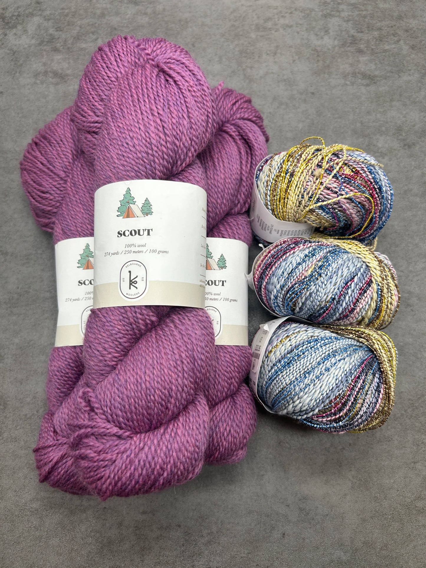 Wheat Stitch Shawl Kit