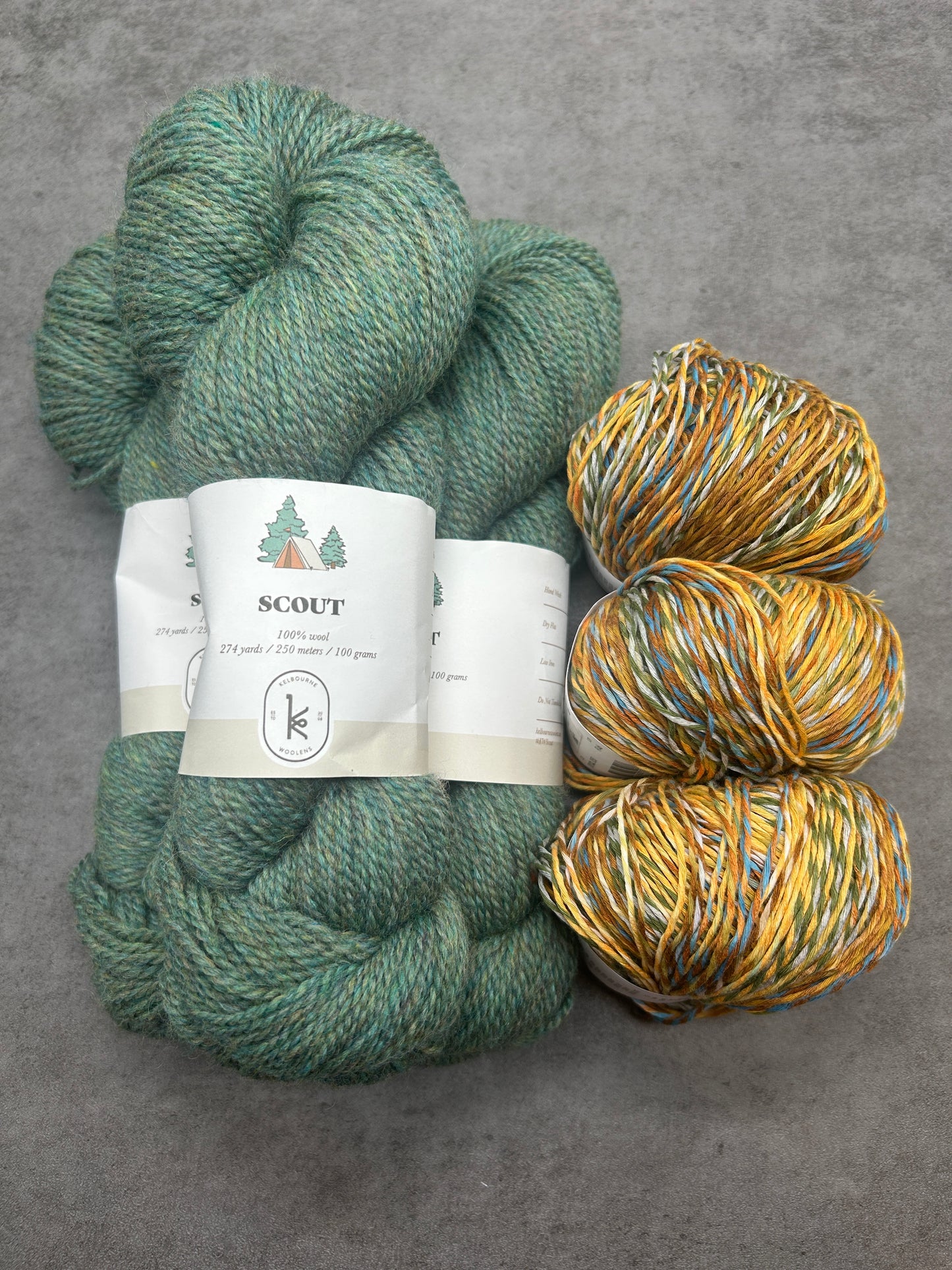 Wheat Stitch Shawl Kit