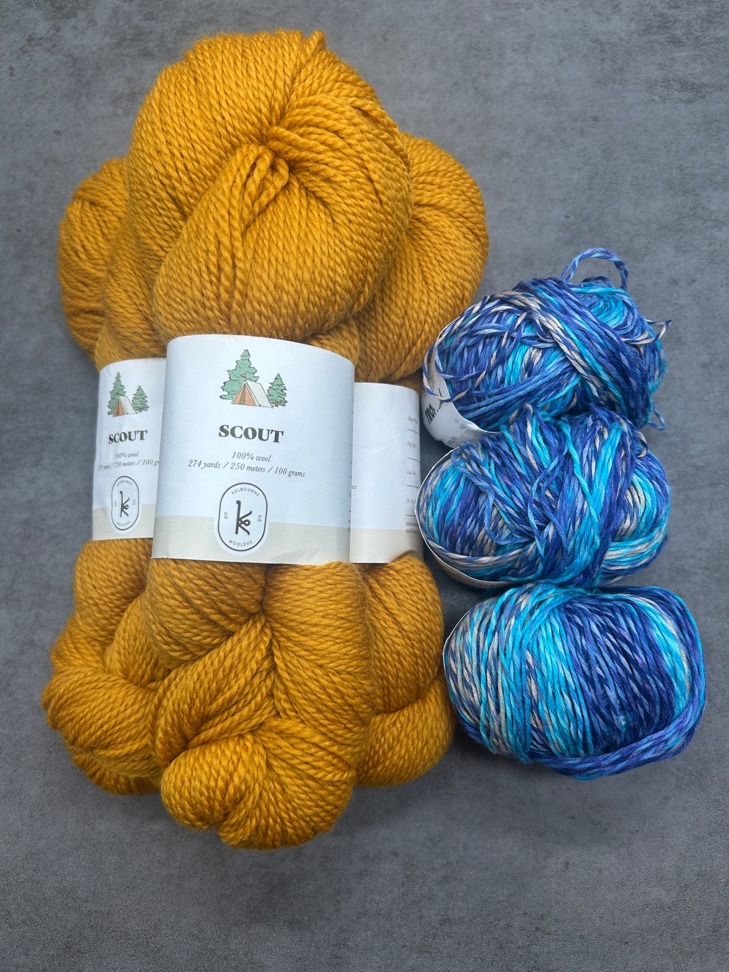 Wheat Stitch Shawl Kit