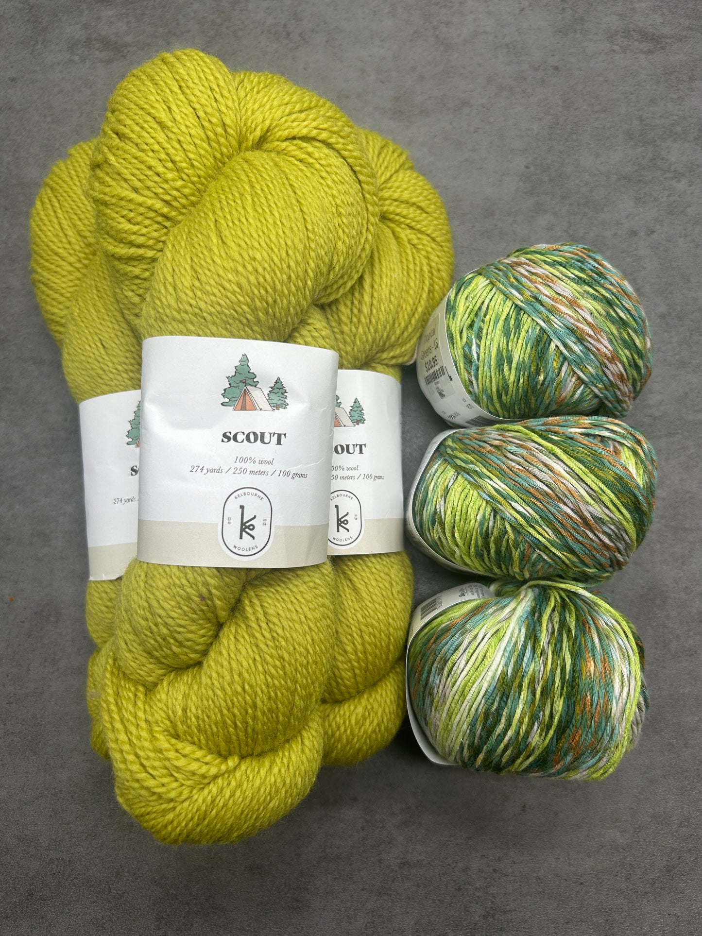 Wheat Stitch Shawl Kit