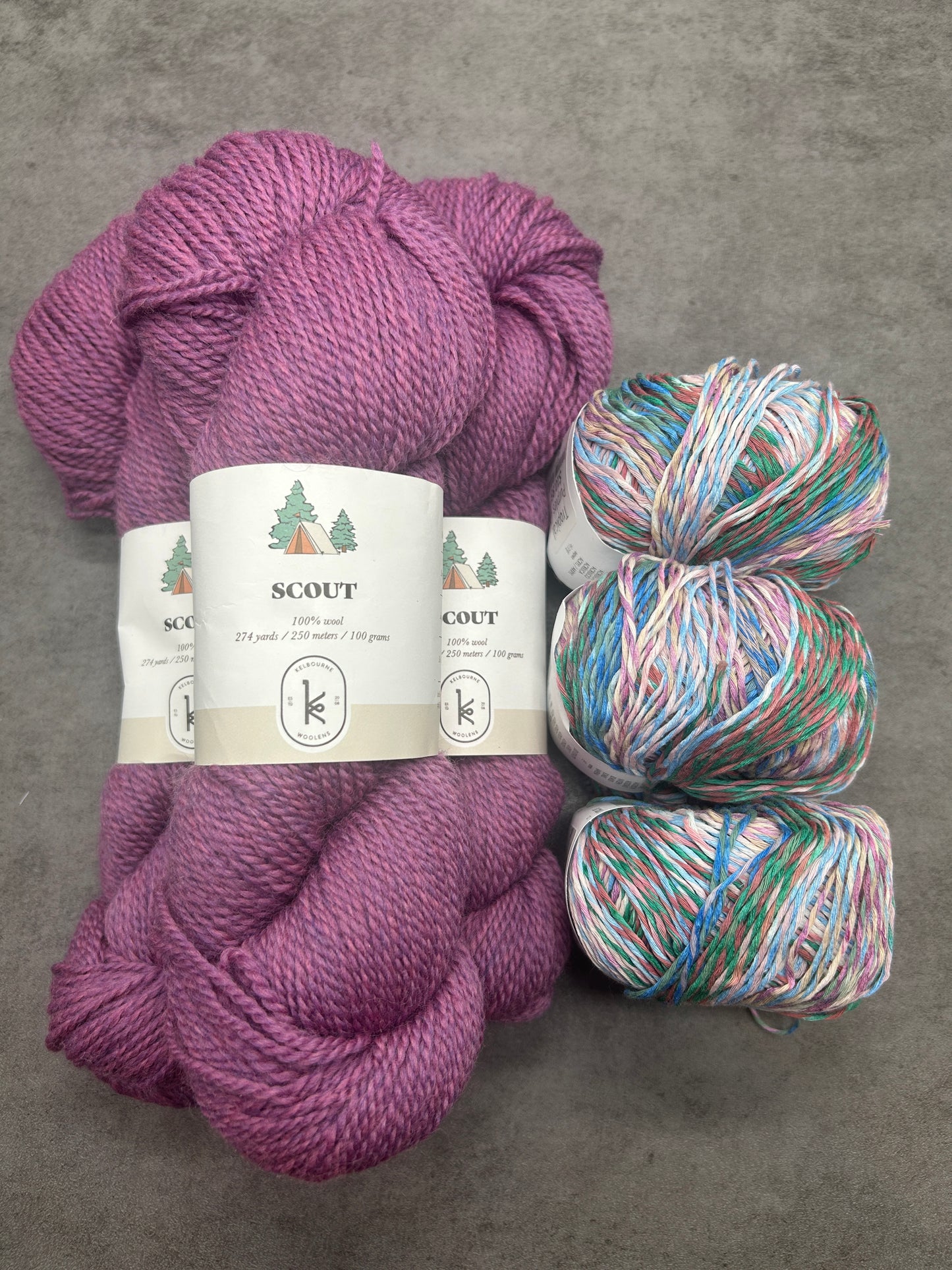 Wheat Stitch Shawl Kit