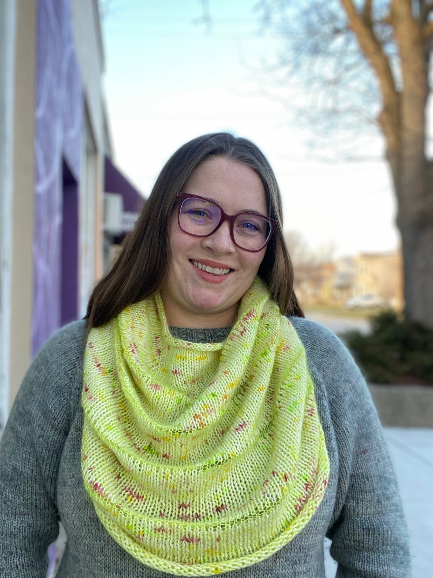 Cooma Cowl Kit Knit