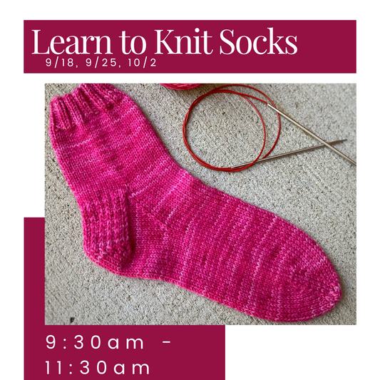 Learn to Knit Socks