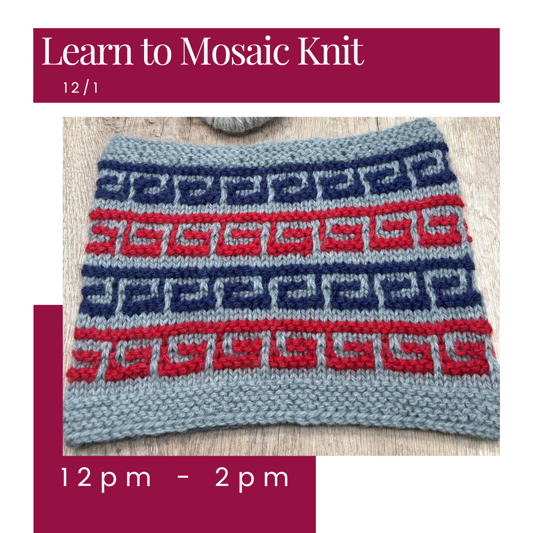 Learn to Mosaic Knit