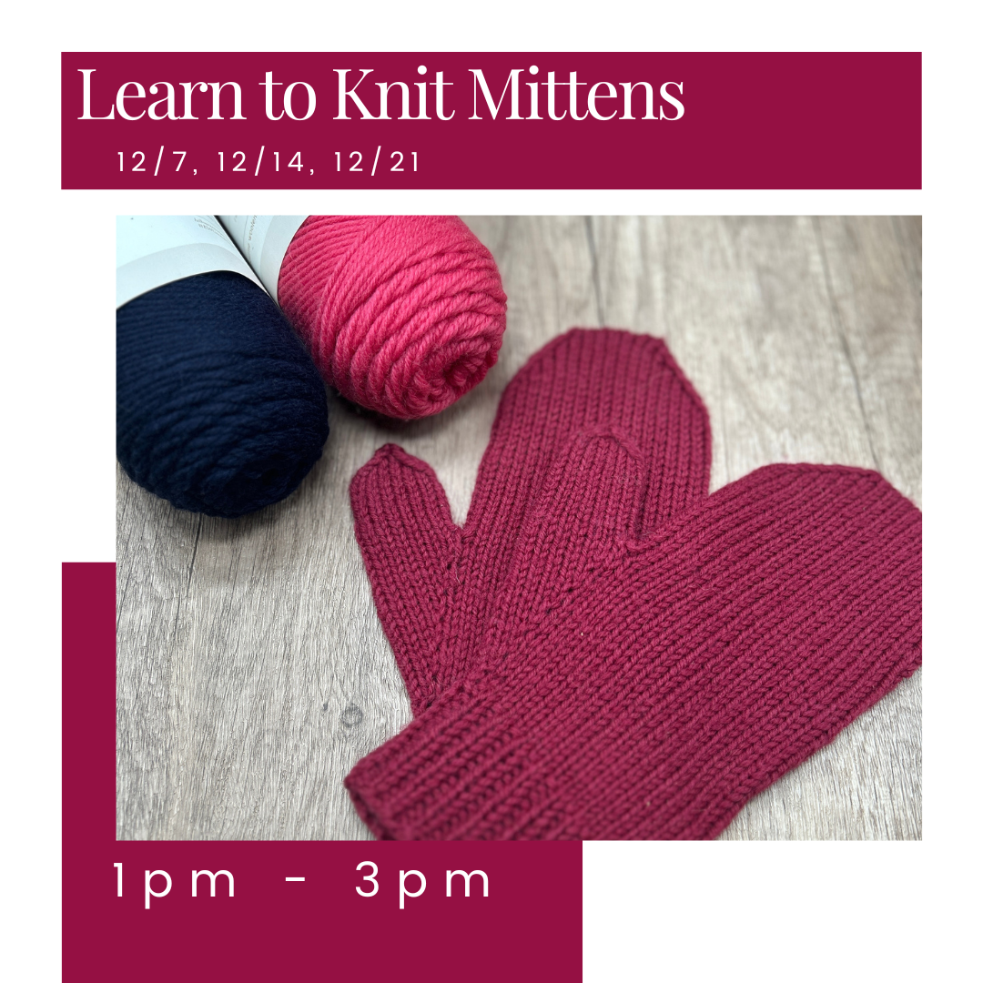 Learn to Knit Mittens