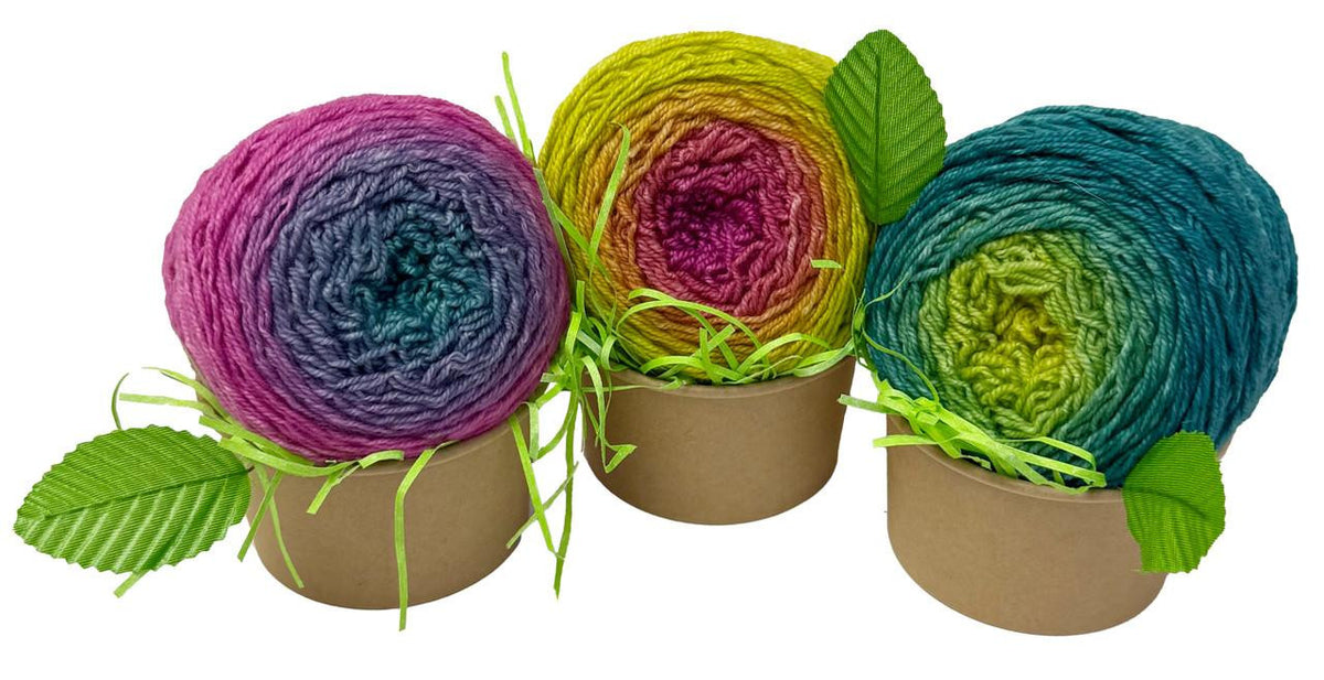 Bitty Trio Pretty Posies Bitty Bloom Gradient Trio – Have You Any Wool